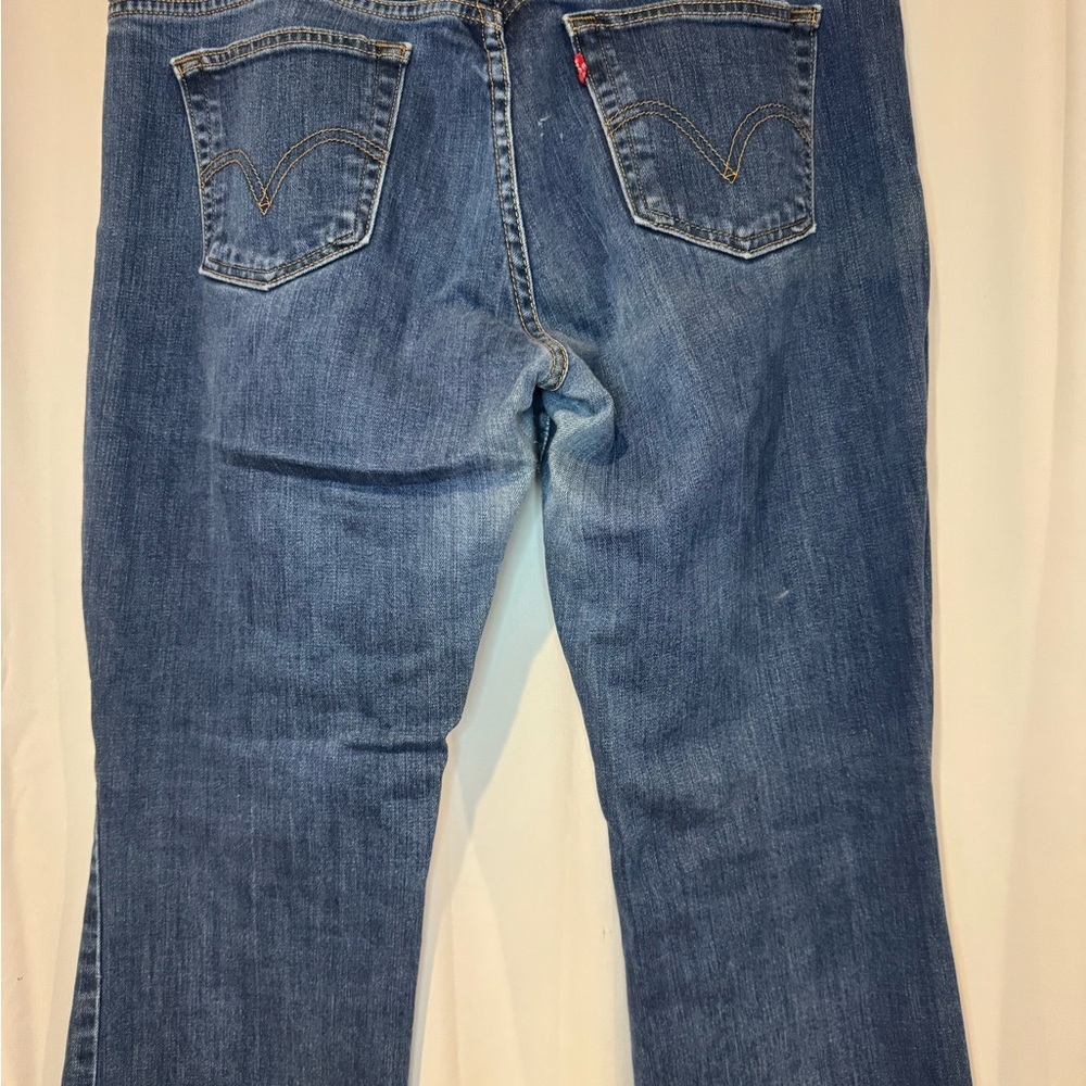 Levi’s Women’s Straight Leg Jeans Blue Size 14 - Picture 5 of 12